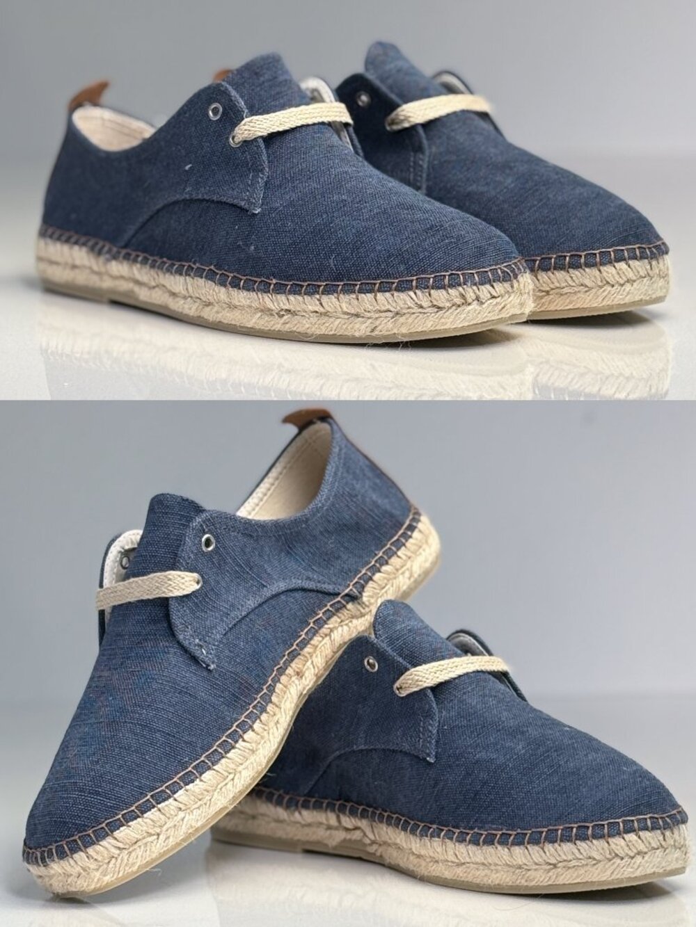 Toni Pons Dixon Espadrilles - Navy - Men's Size 9.5